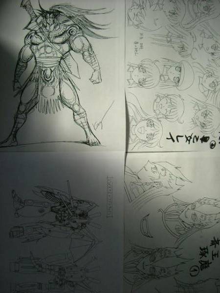 にんじゃハムの本村 デザイン画 E Hero ワイルドマン 高橋和希